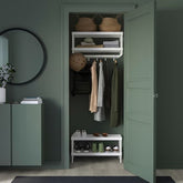 IKEA MACKAPAR Hat And Coat Rack, White, 78 cm